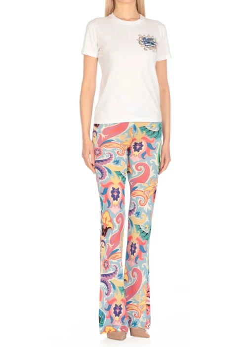 T-shirt con ricamo
