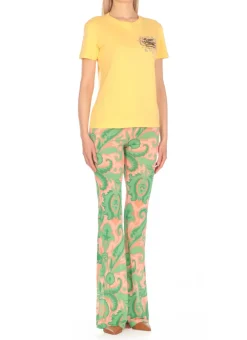 T-shirt con ricamo