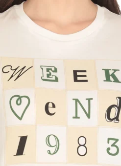 T-shirt con stampa