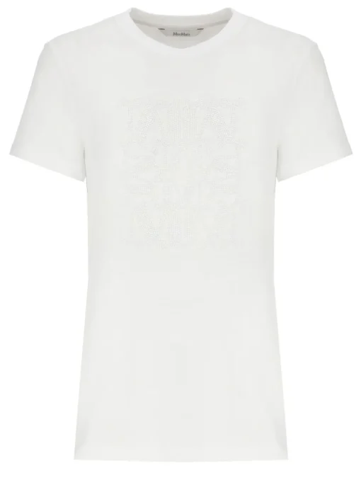 T-shirt con strass
