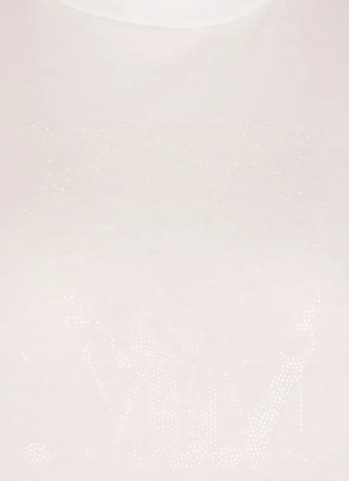 T-shirt con strass