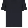 T-shirt in cotone e seta