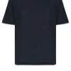 T-shirt in seta e cotone